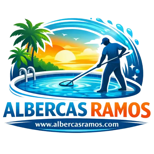 logotipo albercas ramos cuernavaca
